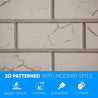 3D Wall Panels - MATTONE CITY - Smart Profile