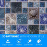 3D Wall Panels - Mosaic Sea Breeze - Smart Profile