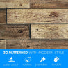 3D Wall Panels - Parquet Oak Dutch - Smart Profile