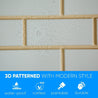 3D Wall Panels - Mattone Sandi - Smart Profile