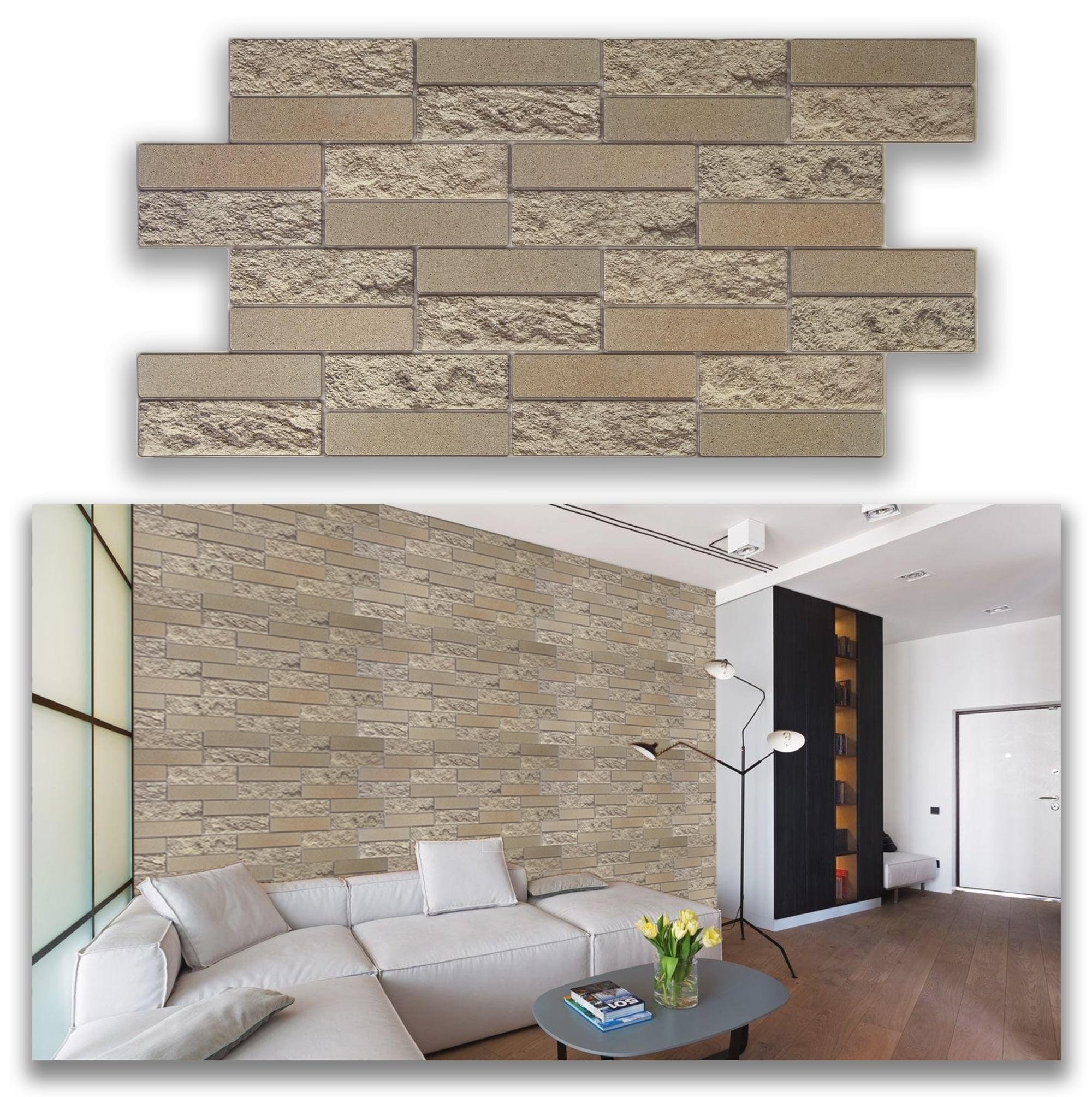 3D Wall Panels - BRICK FACING - Smart Profile