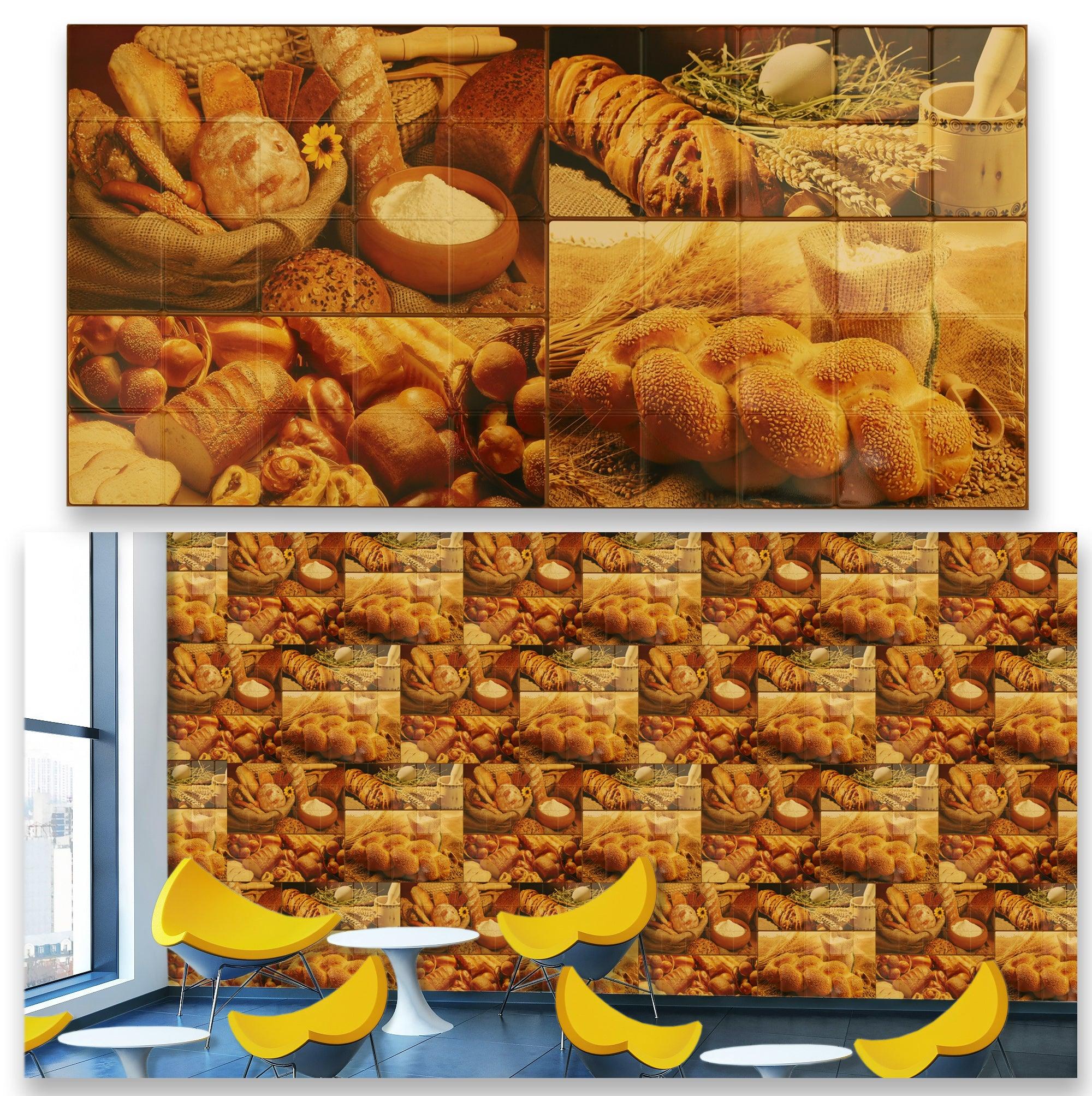 3D Wall Panels - Tiles Bread House - Smart Profile