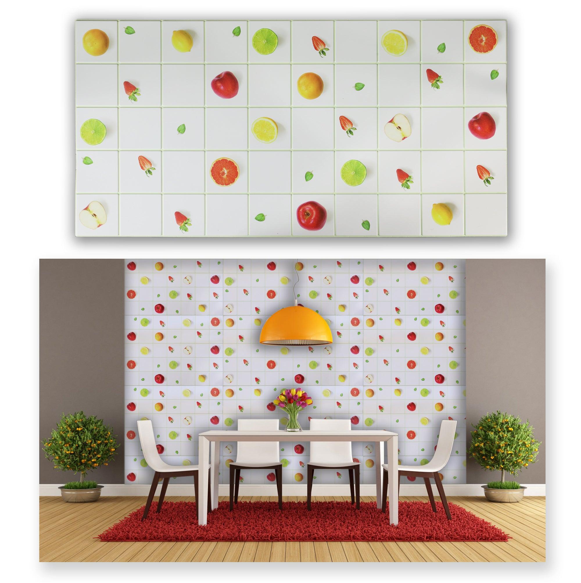3D Wall Panels - Tiles Summer fresh - Smart Profile