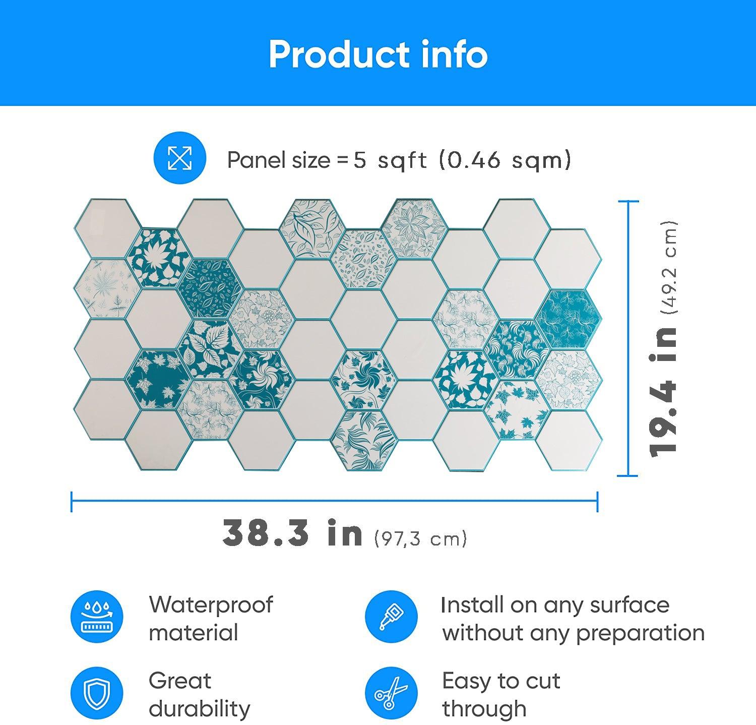 3D Wall Panels - Tiles Hmari - Smart Profile