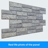 3D Wall Panels - Stone Expanse Light - Smart Profile
