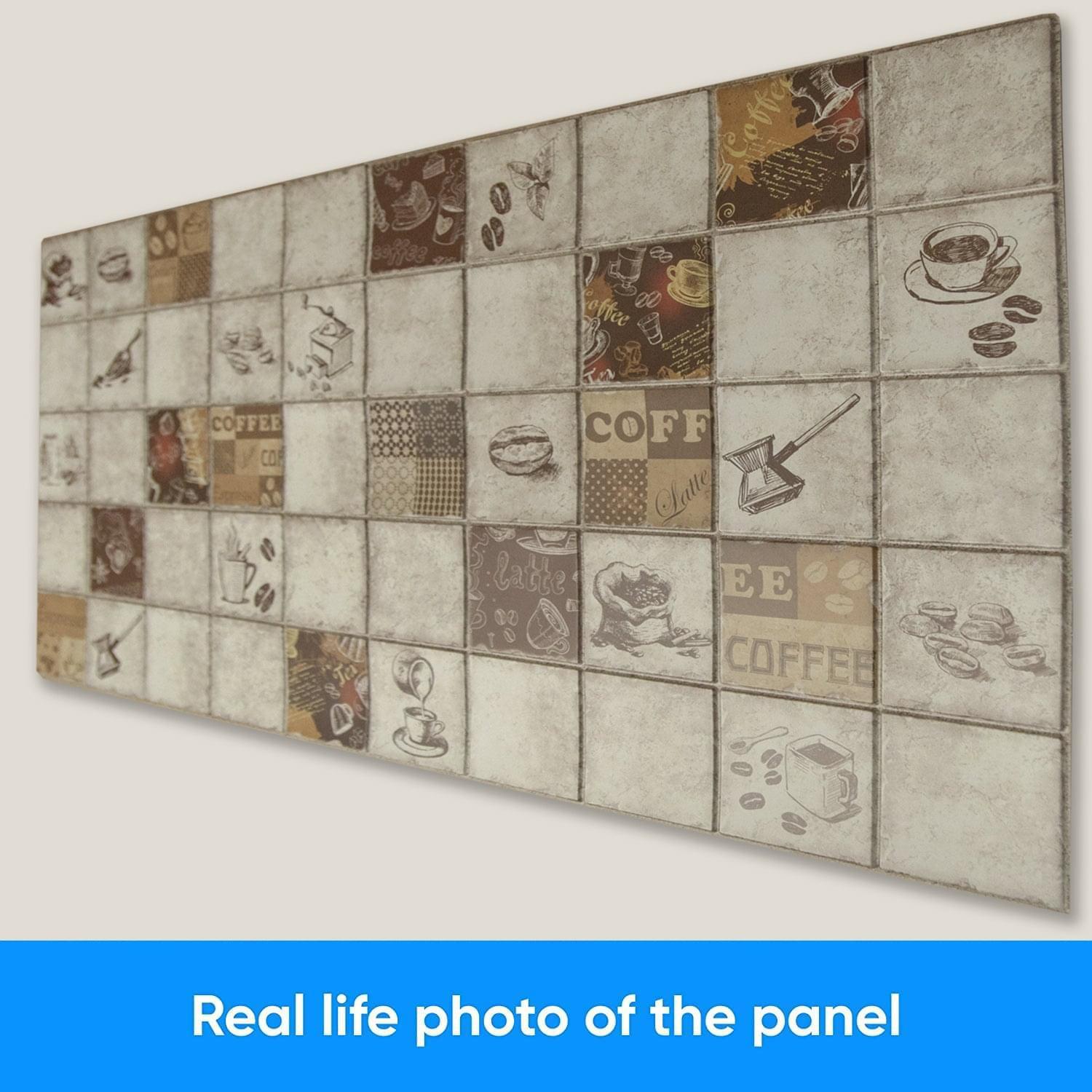 3D Wall Panels - Espresso Tile - Smart Profile
