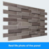 3D Wall Panels - Parquet Gray - Smart Profile