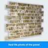 3D Wall Panels - Stone Slate GREEN - Smart Profile