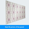 3D Wall Panels - Tiles Flower Ornament - Smart Profile