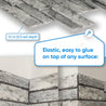 3D Wall panels - Stone Expanse Gray - Smart Profile