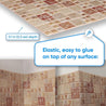 3D Wall Panels - Mosaic Autumn leaf - Smart Profile