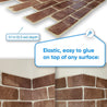 3D Wall Panels - Brick Old Brown - Smart Profile