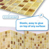 3D Wall Panels - Mosaic Luxor - Smart Profile