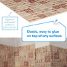 3D Wall Panels - Mosaic Autumn leaf - Smart Profile