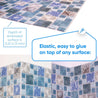 3D Wall Panels - Mosaic Sea Breeze - Smart Profile