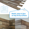 3D Wall Panels - Wood nut - Smart Profile